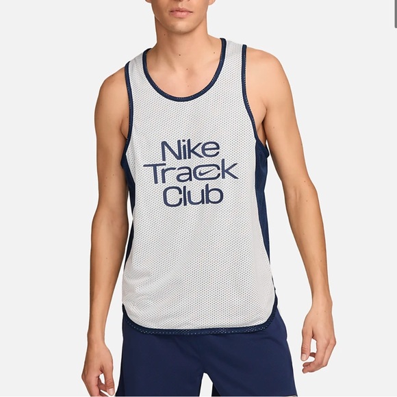 Nike Reversible Dri fit running singlet - Picture 2 of 9